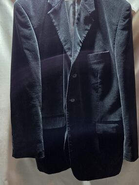 Apt. 9 Black Velvet Sport Coat